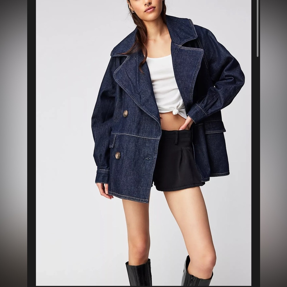 free people Denim Coat